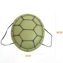 1pc Halloween Party Costume Props EVA Turtle Shell Divine Turtle Cosplay Props Fake Turtle Shell - Multicolor - View 6
