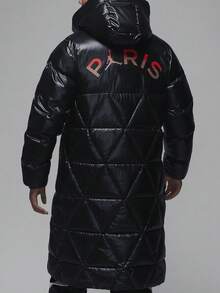 Nike/Authentic Paris Saint-Germain Series Men's Long Hooded Warm Padded Coat FV7743-045 - FV7743-045 - View 2