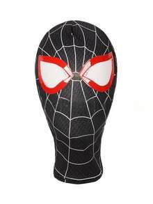 FIFA 1pc Spider-Man Mask - Perfect Choice For Halloween And Cosplay, Durable Polyester Fiber, Valentine's Day And New Year Gift, Christmas Gift, Suitable For Men - Multicolor - View 4