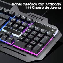 TF600 RGB Mechanical Gaming Keyboard And Mouse USB Kit Spanish - View 4