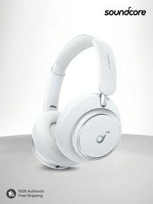 Soundcore Space One By Anker, Headphone Peredam Kebisingan Aktif, Pengurangan Suara 2X Lebih Kuat, Waktu Putar ANC 40 Jam, Kontrol Aplikasi, Audio Nirkabel LDAC Hi-Res, Pas Nyaman, Panggilan Jelas, Bluetooth 5.3 - View 10