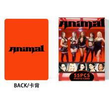 55pcs KATSEYE 3rd EP "WILD" Photocard KPOP Merchandise LOMO Card, Photo Cards, Arirang, Bts21 Accessories, Bangtan, Photo Card, Photocard - A - View 2