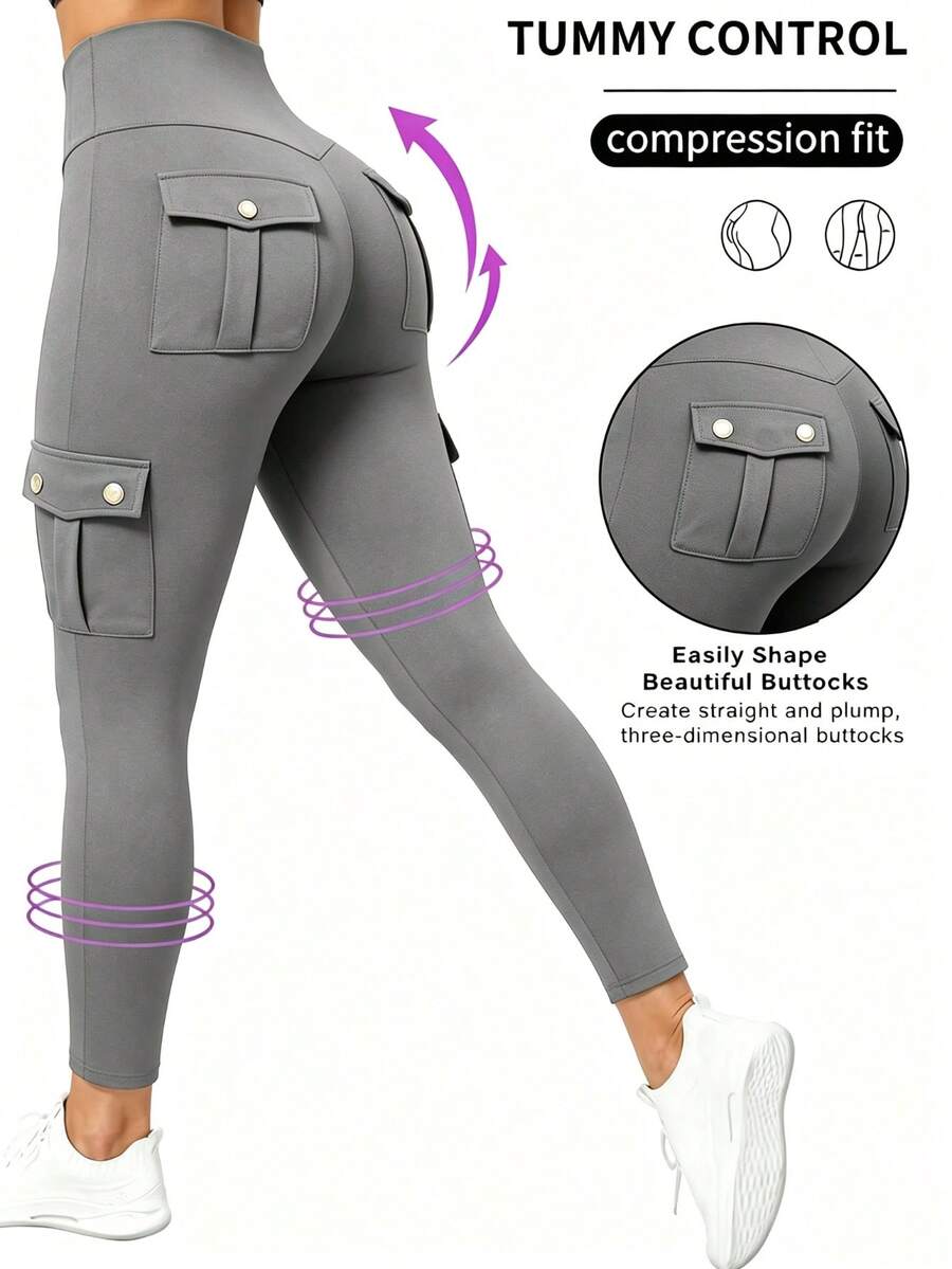 Women Pants - Grey - View 1