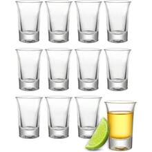 Set Of 12 Shot Glasses, 4cl Capacity, Compact Glass Drinking Vessels, Functional Tableware For Serving Spirits During Bar‑Station And Party‑Gathering Arrangements. - View 8