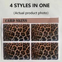 Leopard Print Credit Card Stickers, Suitable For Transit Card, Campus Card, Credit Card Decoration (Self-Adhesive) - Credit Card Stickers - Multicolor - View 15