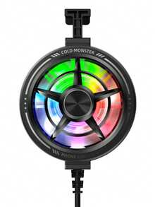 Magnetic Phone Cooler Clip, Silent Semiconductor Cooling Phone Radiator - Multicolor - View 11