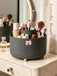 Makeup Brush Storage Organizer, Can Store Eyeshadow, Lipstick, And Makeup Brushes, Suitable For Bedroom, Bathroom, Desk, Home Decor, Can Also Double As A Jewelry And Perfume Storage Rack, Practical Decorative Item, Suitable For Daily Use By Women - Multicolor - View 15