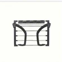 1pc Indoor Outdoor Multi-Functional Drying Rack Clothes Hanger Shoe Rack Window Sill Drying Stand Stainless Steel Window Sill Hanging Rack Load Capacity 20lbs - A - View 13