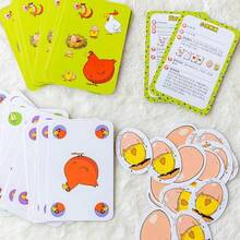 Chick Piou Piou Little Chick Chirp Chirp Card Game Set Includes 65 Cards, Including 47 Regular Cards And 18 Egg-Shaped Cards - This Cute Little Chick Growth Card Game Is Suitable For Multi-Player Interactive Strategy Party Games, Ideal For Game Night, Halloween, Christmas And Thanksgiving Parties, First Choice For Family Fun Activities - Multicolor - View 6