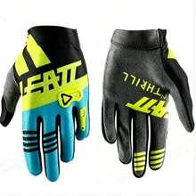 LEATT ROAD Full Finger Gloves For Off-Road Motorcycle, MX, ATV, MTB, BMX, Bicycle, Racing, Unisex Riding - Multicolor - View 4