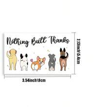 20/50Pcs Funny Dog Pattern Thank You Note Cards, Cute Pet Design Paper Package Insert Cards For Small Business Gift Decor - Sets - View 7