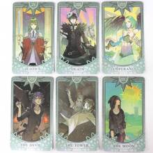 78‑Card Ideal Soulmate Tarot Deck English Version Anime Manga Style Oracle Cards Board Game For Casual Party Gathering Entertainment - Multicolor - View 2