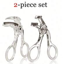 2/1pc Professional Eyelash Curler & Wide-Angle Styling Tool, Non-Slip Handle, Wide-Angle Design For Long-Lasting Curl, Precise Eyelash Curling Rod, Suitable For Home Or Salon Use, Essential Ergonomic Beauty Tool, Easy To Operate - Multicolor - View 10