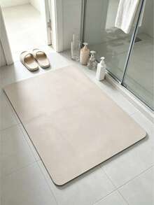 1 pieza Alfombrilla de secado de silicona de unicolor, súper absorbente, antideslizante y de secado rápido para fregadero de cocina, almohadilla para máquina de café, decoración del hogar - Caqui - Ver 10