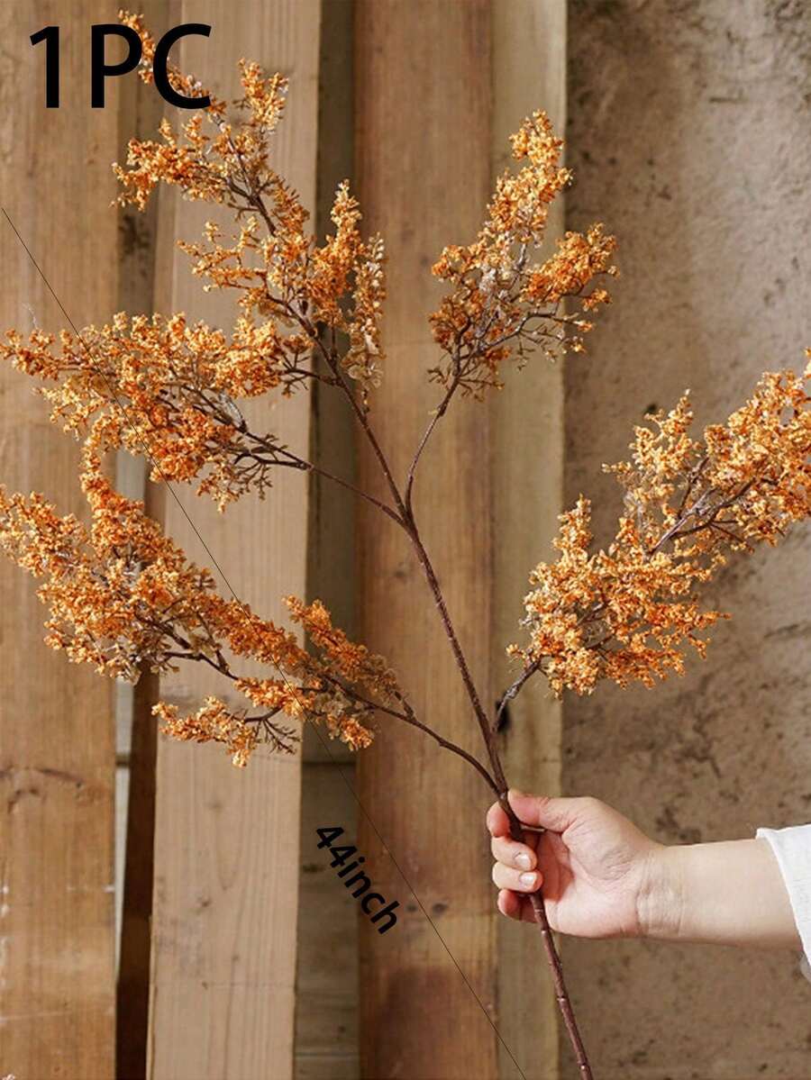 Artificial Shrubs - Yellow-long Branch 1 Piece - View 1