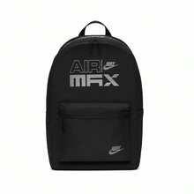 Nike New Large Capacity Travel Backpack Unisex Dual Zipper Compartment Laptop Bag Student Backpack, Size Approx. 44*30*15cm - Black/Silver - View 5