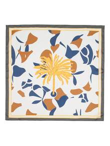 1pc Bandana Geometric Pattern Printed Headscarf Square - Multicolor - View 3