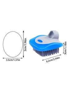 1pc Multifunctional Vegetable Brush, Potato Cleaning Brush, Kitchen Fruit And Vegetable Cleaning Brush, Suitable For Carrots, Tomatoes, Apples And More, Kitchen Sieve Cleaning Brush, Descaling Cleaning Brush, Essential Kitchen Tool - Multicolor - View 7