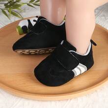 Versatile Unisex Infant Sneakers Toddler Walking Shoes Infant Shoes Spring Autumn - Black - View 10
