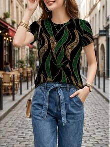 Women T-Shirts - Multicolor - View 6