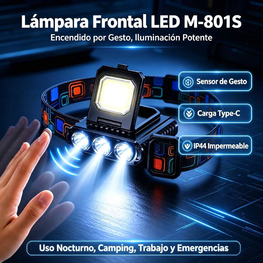 Camping Headlamps - Multicolor - View 1