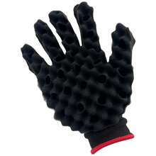 Black Magic Curl Sponge Gloves For Hair Twisting, Barber Wave & Dread Styling Tool For Men And Women - Multicolor - View 3