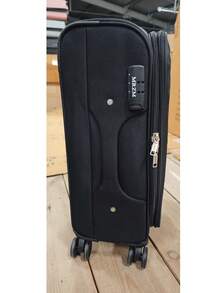 20/24/28 Suitcase, Hardshell/Softshell, Impact-Resistant, Expandable Section For Extra Capacity, Trolley Case, Storage Case, Carry-On, Checked Luggage - Navy Blue - View 2