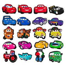 Disney 20pcs Cars Lightning McQueen Shoe Charms, Cartoon Racing Car Soft PVC Shoe Decorations, Suitable For Clogs And Sandals 10pcs 2pcs - A - View 4