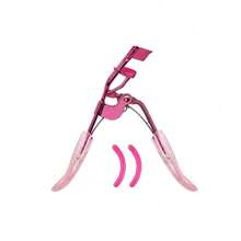1 Set Eyelash Curler With 2 Replacement Pads, Stainless Steel Manual Eyelash Curler, Professional Beauty Tool, Portable Eyelash Curler With Replacement Pads, Suitable For Long-Term Use, Suitable For Home And Business Use, Suitable For All Makeup Women's Eyelash Curler Tool, Excellent Curling Effect, Precise Shaping Tool, Curling Device, Long-Lasting Eye Makeup - Multicolor - View 15