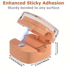 3/6-Pack Magnetic Cable Clips, Adjustable Under-Desk Wire Holder, Gem Sticky Charging Cable Organizer, Suitable For Home Office Desks, Walls, And Nightstands - 26-pack Magnetic Cable Clips - View 7
