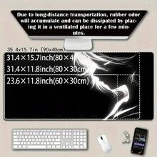 Fashionable Mouse Pad With Artistic Gradient Design, Suitable For Your Office Desk - Girl With Closed Eyes - View 8