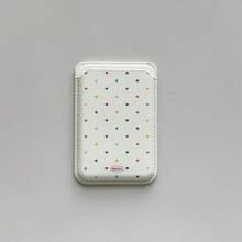1pc Fresh Floral Heart Creative Magnetic Phone Card Holder, Card Slot For ID Card, Bank Card, Credit Card, Unisex - Multicolor - View 6
