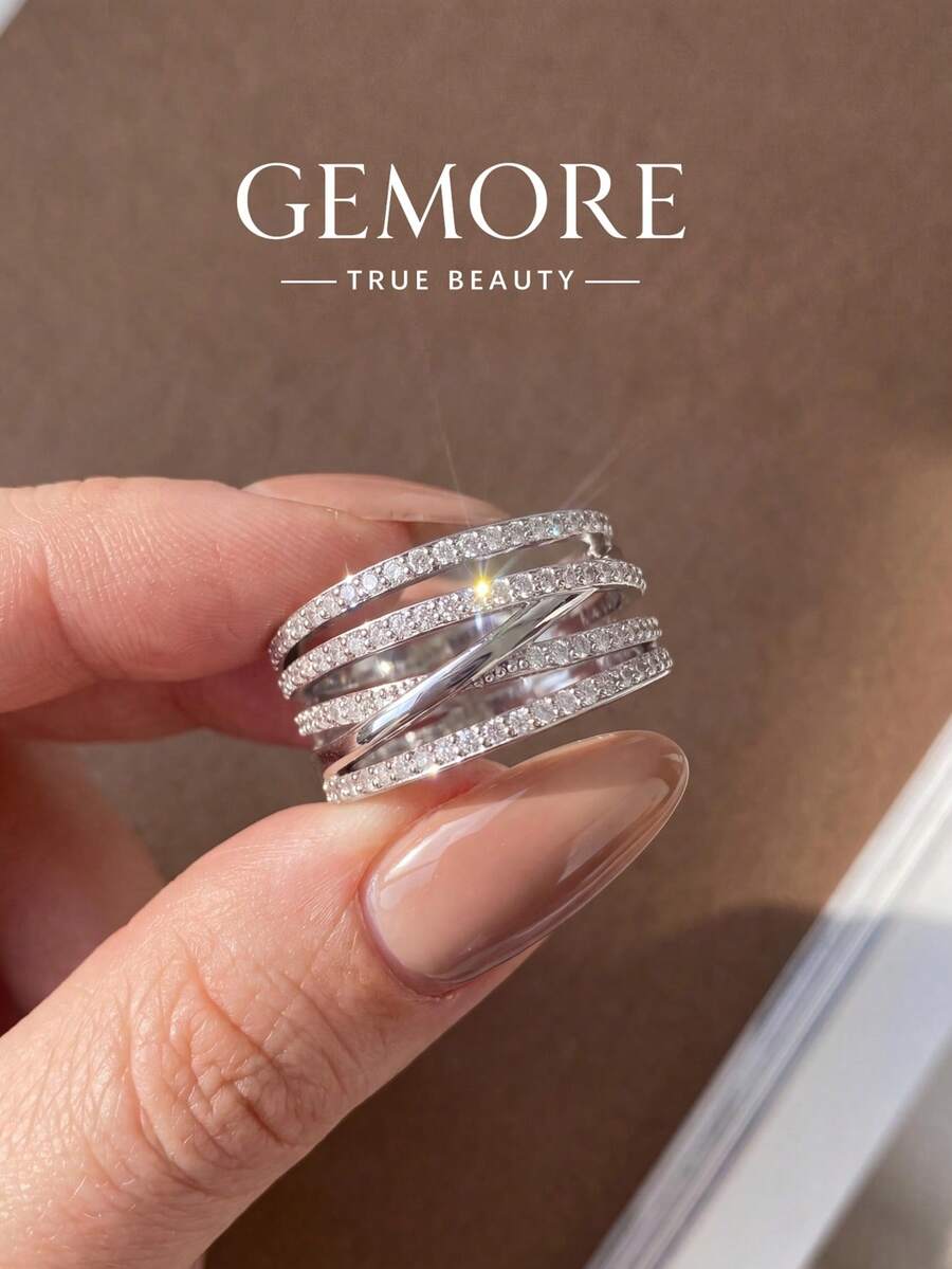 1pc Silk Wrapped Ring, Fashion Jewelry, Suitable For Party, Date, Daily Wear, Valentine's Day Gift For Women - Silk Knot Ring - View 1