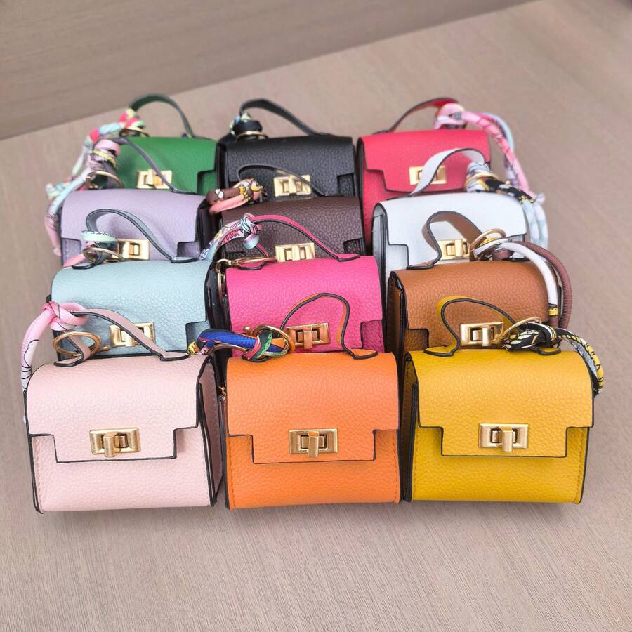 1pc Mini Coin Purse, Small Coin Pouch Gift For Friends - Multicolor - View 1