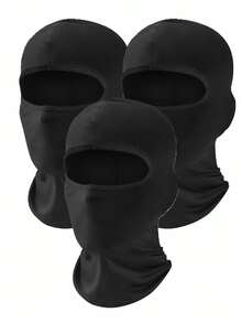 1pc/2pcs/3pcs/6pcs Balaclava Face Mask, Sun Protection Neck Gaiter, Breathable Motorcycle Helmet Liner, Windproof Neck Warmer, Ski Mask - Multicolor - View 1