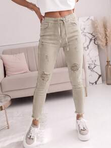 Beige Distressed