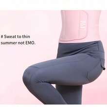Unisex Fitness Waist Belt, Home Workout Sweat Belt, Slimming Waist Belt, Large Size, Easy To Clean, Upgraded Version - Multicolor - View 4