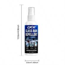 GKW Rain-Repellent Spray For Car Glass, Helmet, Windshield And Interior Glass, Anti-Rain And Anti-Fog - 100ML + Small Towel - View 10