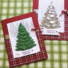 1pc Christmas Pine Tree Metal Cutting Die, Suitable For Scrapbooking Embossing, Durable Handmade Craft Tool, DIY Handmade Greeting Cards, Envelopes, Journals And Photo Albums - Christmas Tree - View 6