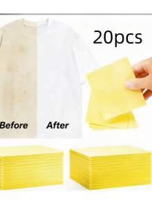 30PCS Laundry Whitening Tablets, Cleans Grease And Stains On Clothes, Suitable For White Clothing Washing, Compatible With All Washing Machines, Household Clothing Cleaning - A - View 3