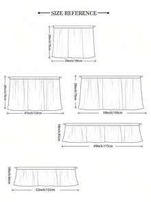 1PC Distressed Wood Grain Lemon White Flower Print Kitchen Cabinet Curtain,Lemon Flower Green Leaf Pattern Print,2D Flat Printing,Light-Transmitting,Fresh Pastoral Style,Suitable For Kitchen Shelf Cabinet Cover Decor - Multicolor - View 4