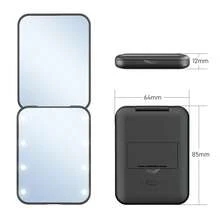 LED Makeup Mirror, Portable Mini Makeup Mirror, Travel Makeup Mirror, Suitable For Dorm, Travel, Office, Best Gift For Women - Multicolor - View 14