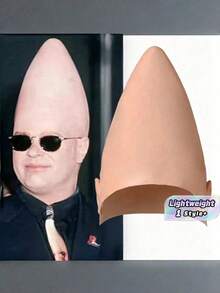 1pc-Alien Cone Headpiece-Halloween Gift-Perfect Gift-Gift-Toys-Games - Multicolor - View 3