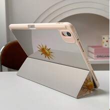 1pc Golden Sun Celestial Astrology Star Moon Constellation Print Tablet Case With Pen Slot, Multi-Angle Magnetic Stand With Auto Sleep/Wake,Tablet Case Compatible With IPad PRO/AIR, Compatible With SAMSUNG,Compatible With XIAOMI Pad 5/6/7,Compatible With Huawei Matepad - Multicolor - View 7