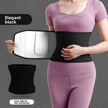 Unisex Fitness Waist Belt, Home Workout Sweat Belt, Slimming Waist Belt, Large Size, Easy To Clean, Upgraded Version - Multicolor - View 7