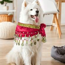 1PC Corgi Dog Party Costume Set, Sequin Waist Chain Hip Skirt, Suitable For Small Dog Birthday Halloween Dress Up - Multicolor - View 7