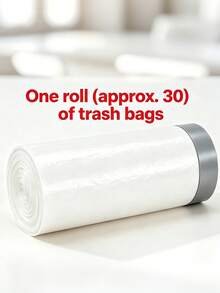 400pcs 4 Gallon Small Drawstring Trash Bags, Disposable Garbage Bags, 17.7 X 17.7 Inch Trash Can Liners, Suitable For Back To School Dorms, Bathrooms, Kitchens, Bedrooms, Offices, Apartments, Travel, Small Trash Cans And Daily Home Cleaning. - Multi-color - View 8