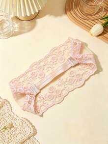 3pcs Multi-Color Baby & Toddler Headbands, Half-Cover Candy Color Mesh Tulle Embroidered Flower Design, Ultra Soft & Breathable, Elastic Non-Tight Hair Bands, Suitable For All Seasons, Daily Home & Casual Wear, Holiday Party Celebration Gift, Fashionable Mom & Baby Essential, Cute Baby Photo Prop - Multicolor - View 6