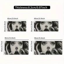 1pc High Quality Non-Slip Mouse Pad With Anime Octopus Girl Design - Perfect For Gaming And Office, Keyboard And Mouse Compatible, Unique Gift Idea, Large Mouse Pad - Octopus Girl - View 6