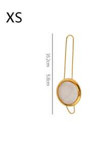 3pcs/1pc Set Gold Fine Mesh Flour Sieve, Kitchen Strainer, Baking Tool, Kitchen Accessory, Cookware, Tableware - Gold - View 15